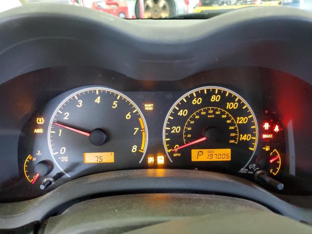 2T1BU4EE8AC276507 - 2010 TOYOTA COROLLA BASE Silber Foto 9