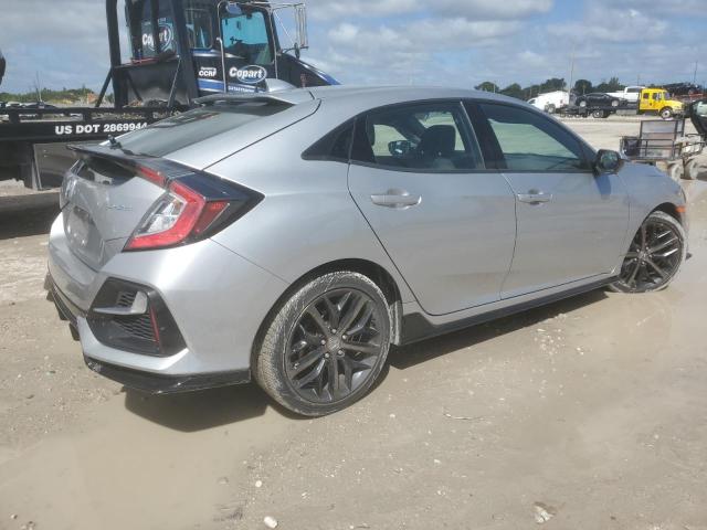 SHHFK7H47MU219239 - 2021 HONDA CIVIC SPORT SILVER photo 3