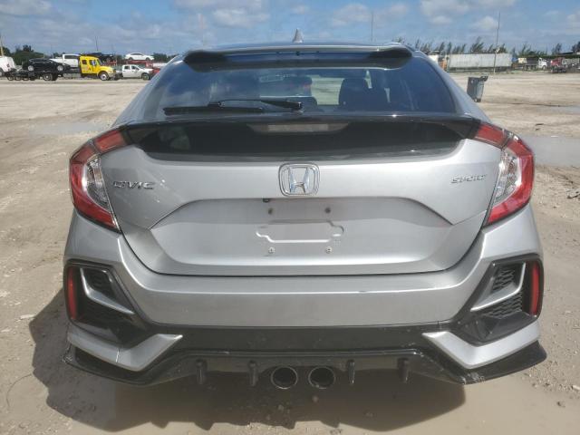 SHHFK7H47MU219239 - 2021 HONDA CIVIC SPORT SILVER photo 6
