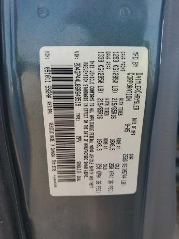 2D4GP44L86R649519 - 2006 DODGE GRAND CARAVAN SXT Blau Foto 13