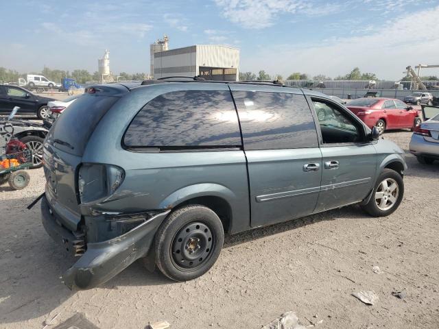 2D4GP44L86R649519 - 2006 DODGE GRAND CARAVAN SXT Blau Foto 3