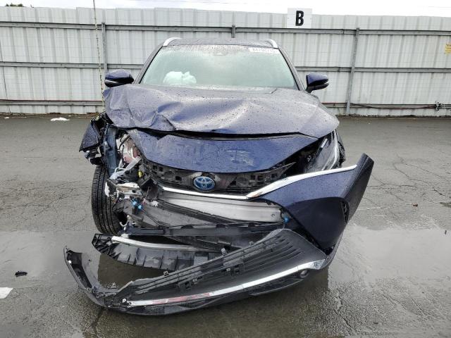 JTEAAAAH1PJ127786 - 2023 TOYOTA VENZA LE BLUE photo 5