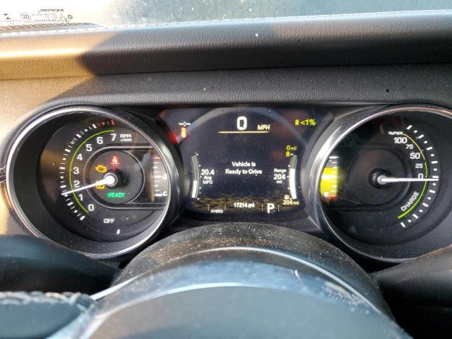 1C4JJXP63MW633826 - 2021 JEEP WRANGLER U SAHARA 4XE BLACK photo 9