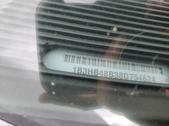 1B3HB48B38D754624 - 2008 DODGE CALIBER SXT Plata foto 12