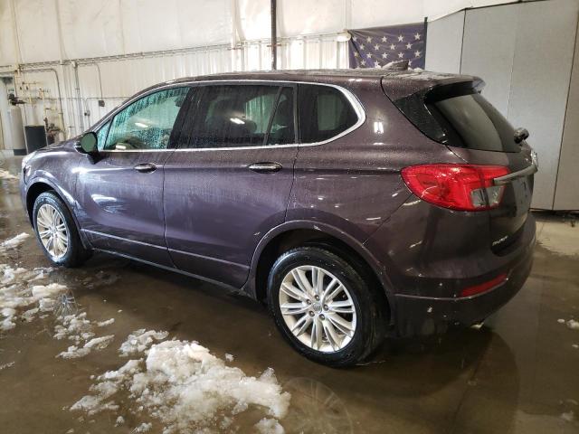 LRBFXCSA5JD024588 - 2018 BUICK ENVISION PREFERRED იასამნისფერი ფოტო 2
