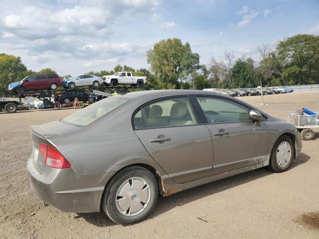 JHMFA36267S022115 - 2007 HONDA CIVIC HYBRID GRAY photo 3