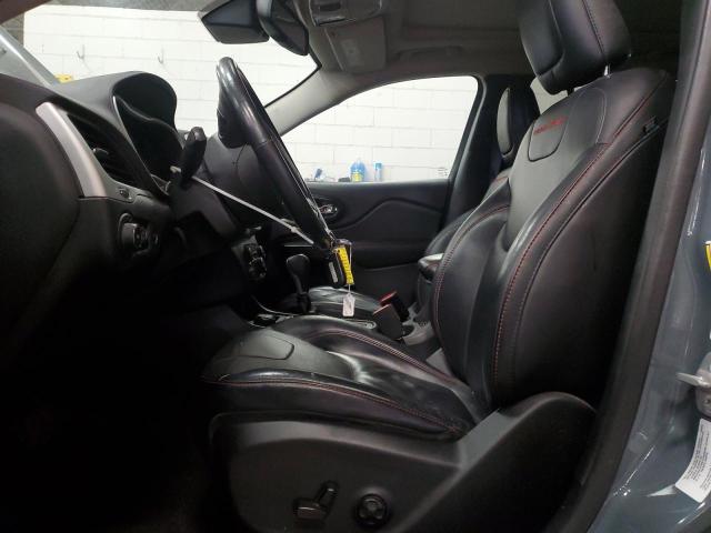 1C4PJMBS2EW242570 - 2014 JEEP CHEROKEE TRAILHAWK GRAY photo 7