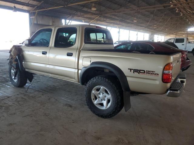 5TEGN92N71Z859665 - 2001 TOYOTA TACOMA DOUBLE CAB PRERUNNER TAN photo 2