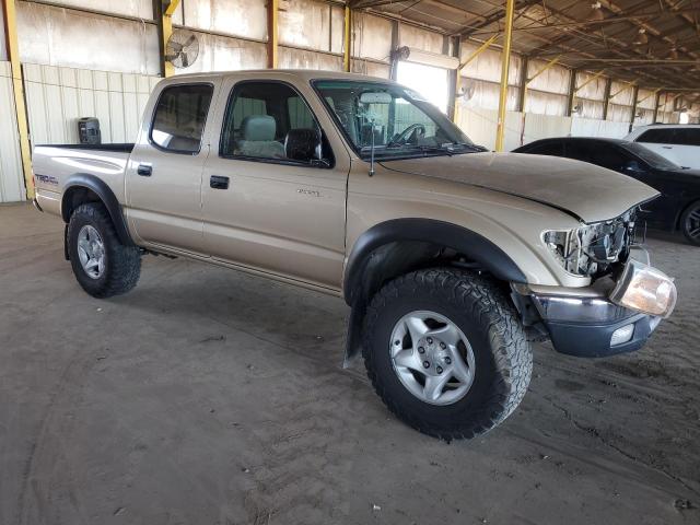 5TEGN92N71Z859665 - 2001 TOYOTA TACOMA DOUBLE CAB PRERUNNER TAN photo 4