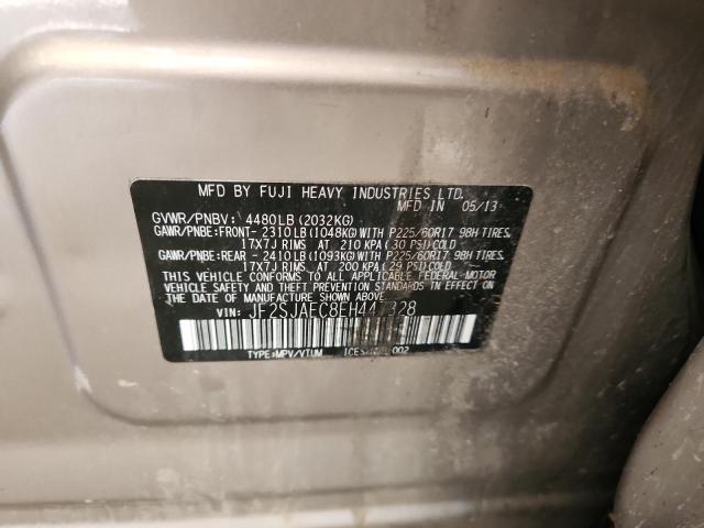 JF2SJAEC8EH447328 - 2014 SUBARU FORESTER 2.5I PREMIUM 棕色 照片 13