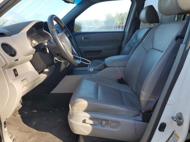 5FNYF4H64CB504039 - 2012 HONDA PILOT EXL WHITE photo 7