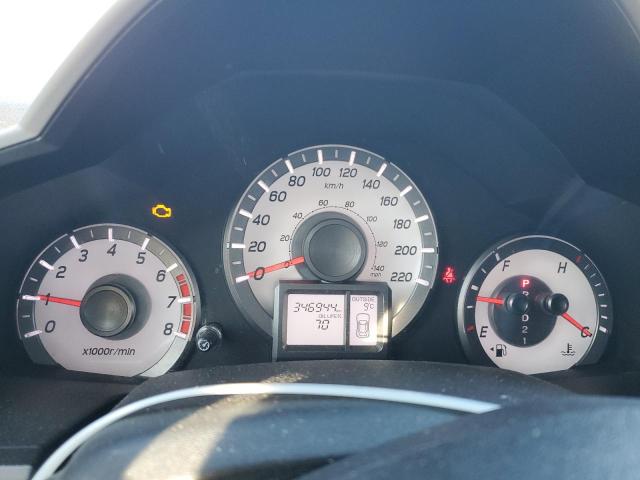 5FNYF4H64CB504039 - 2012 HONDA PILOT EXL WHITE photo 9