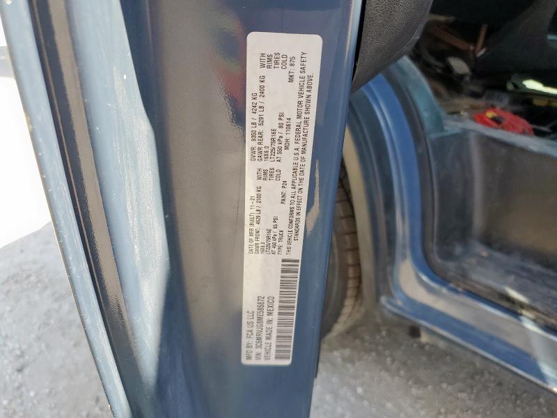 3C6MRVJG8ME586872 - 2021 RAM PROMASTER 3500 HIGH Синій фото 13