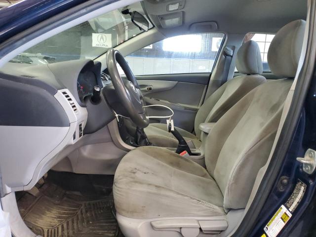 2T1BU4EEXCC871278 - 2012 TOYOTA COROLLA BASE Синій фото 7