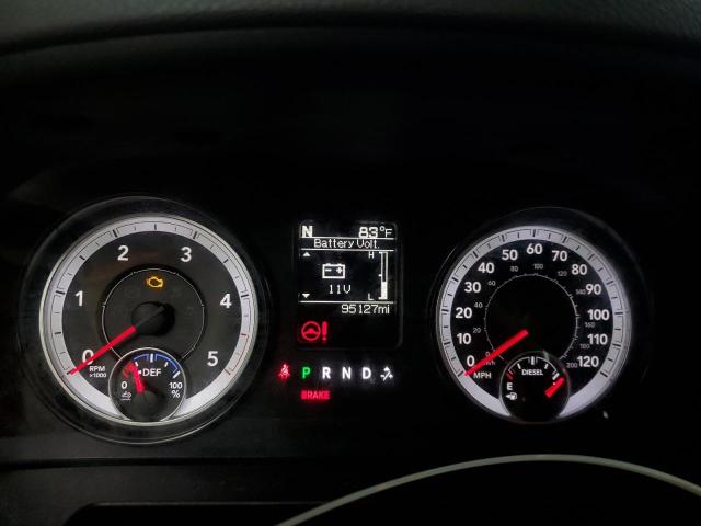 1C6RR7LM3FS687628 - 2015 RAM 1500 SLT წითელი ფოტო 9