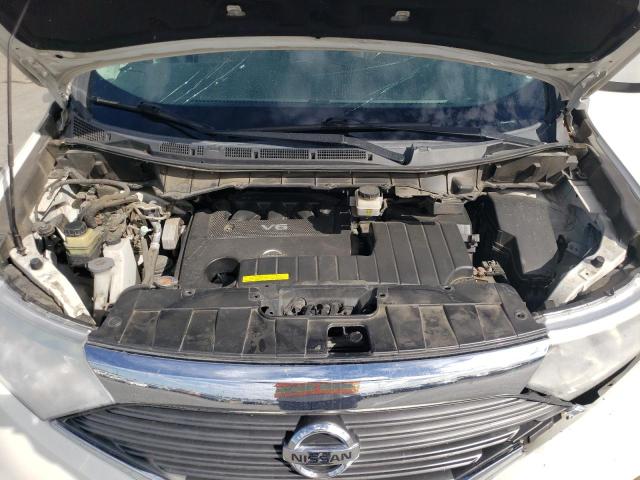 JN8AE2KP1F9131538 - 2015 NISSAN QUEST S WHITE photo 12