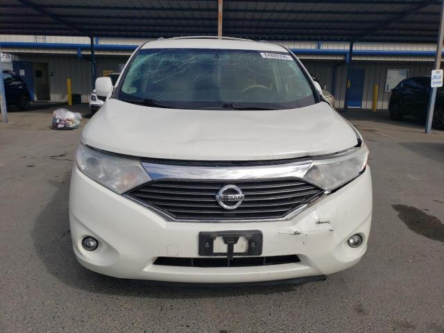 JN8AE2KP1F9131538 - 2015 NISSAN QUEST S WHITE photo 5