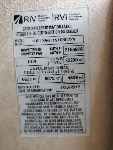 1RF13561151030224 - 2005 ROADMASTER RAIL MONOCOQUE Қоңыр фото 10