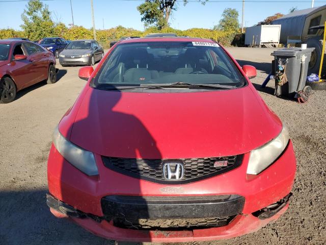 2HGFG4A5XDH100259 - 2013 HONDA CIVIC SI أحمر صورة 5