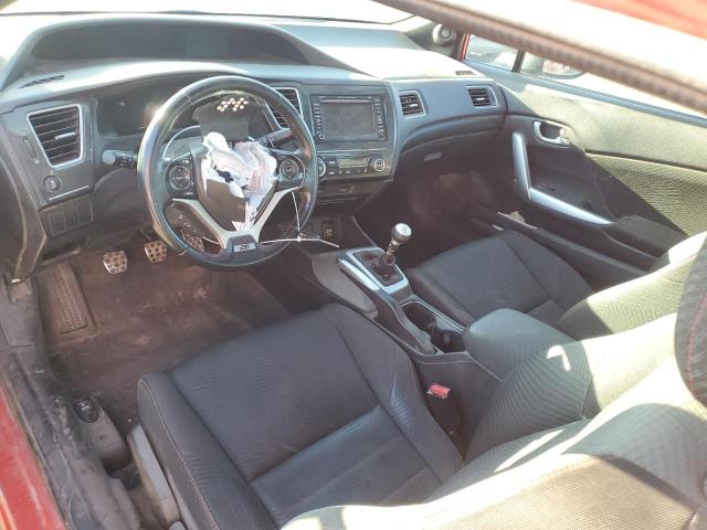 2HGFG4A5XDH100259 - 2013 HONDA CIVIC SI أحمر صورة 8