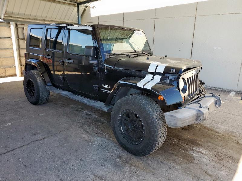 1J4GA59138L573998 - 2008 JEEP WRANGLER U SAHARA BLACK photo 4