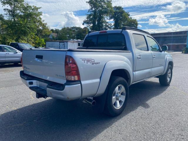 5TELU42N98Z565540 - 2008 TOYOTA TACOMA DOUBLE CAB BLUE photo 4