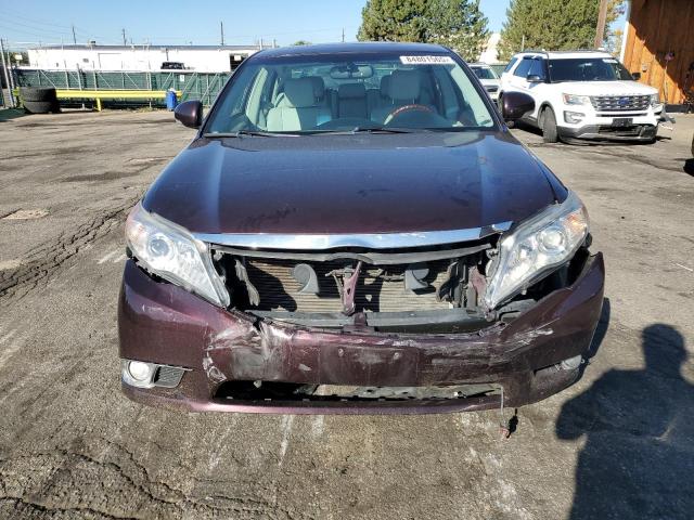 4T1BK3DB8BU421049 - 2011 TOYOTA AVALON BASE Bordo fotoğraf 5