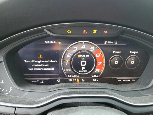 WUABWCF5XKA900108 - 2019 AUDI RS5 Czarny zdjęcie 9