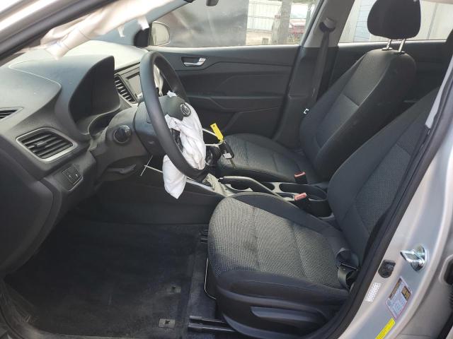 3KPC24A68ME145303 - 2021 HYUNDAI ACCENT SE 银色 照片 7