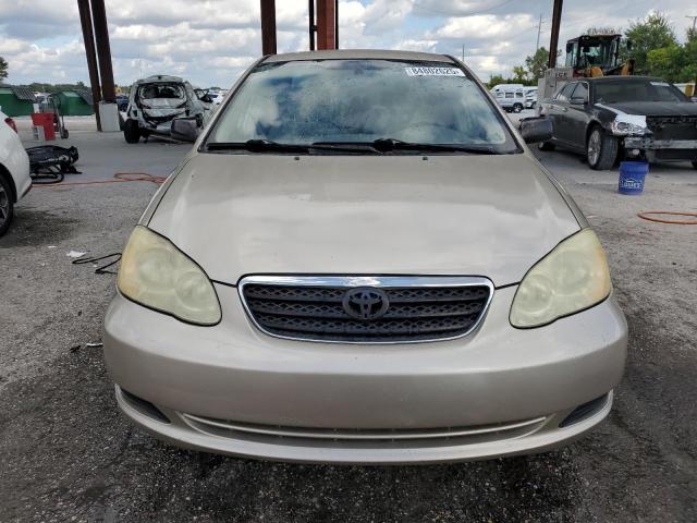 1NXBR32E15Z515478 - 2005 TOYOTA COROLLA CE Bej foto 5