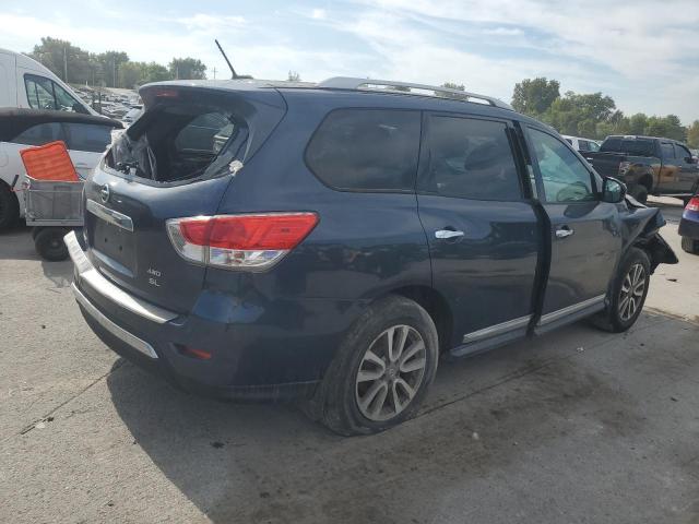 5N1AR2MM0EC696461 - 2014 NISSAN PATHFINDER S ლურჯი ფოტო 3
