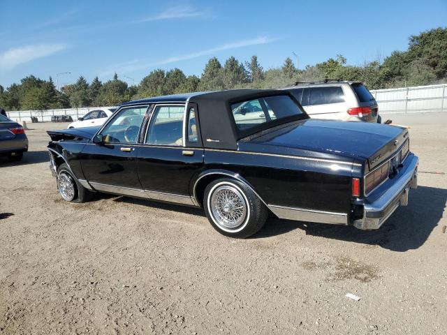 1G1BU51EXKA149428 - 1989 CHEVROLET CAPRICE CLASSIC BROUGHAM BLACK photo 2