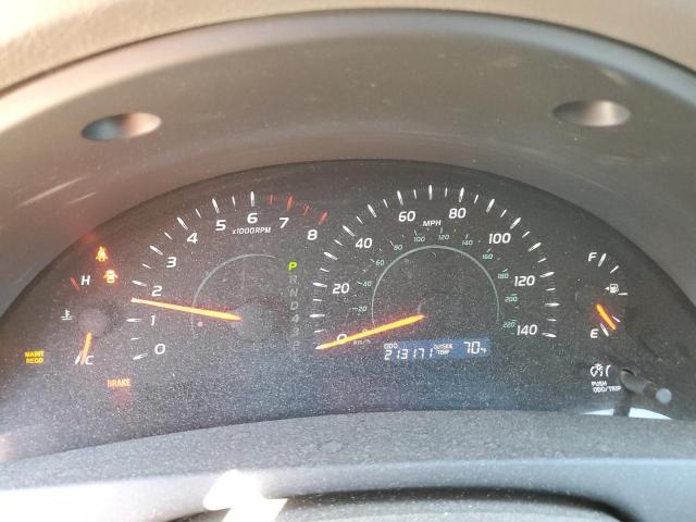 4T1BE46KX9U898862 - 2009 TOYOTA CAMRY BASE GOLD photo 9