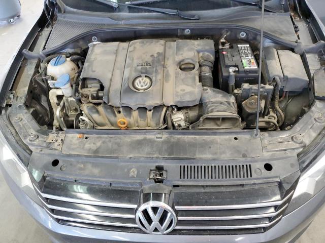 1VWBH7A33DC063291 - 2013 VOLKSWAGEN PASSAT SE GRAY photo 11