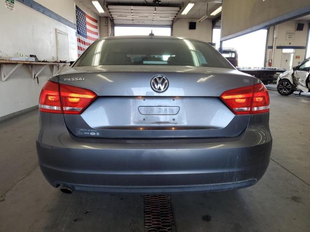 1VWBH7A33DC063291 - 2013 VOLKSWAGEN PASSAT SE GRAY photo 6