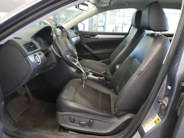 1VWBH7A33DC063291 - 2013 VOLKSWAGEN PASSAT SE GRAY photo 7