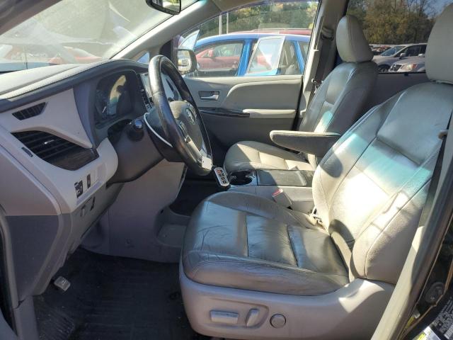 5TDYK3DC9FS589137 - 2015 TOYOTA SIENNA XLE BLACK photo 7