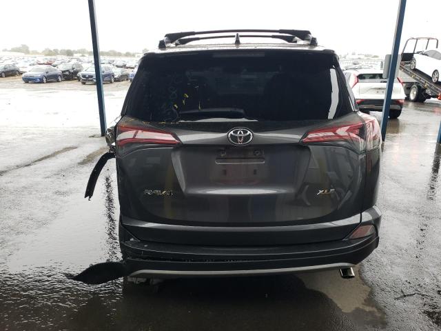 JTMWFREV8HD093808 - 2017 TOYOTA RAV4 XLE GRAY photo 6