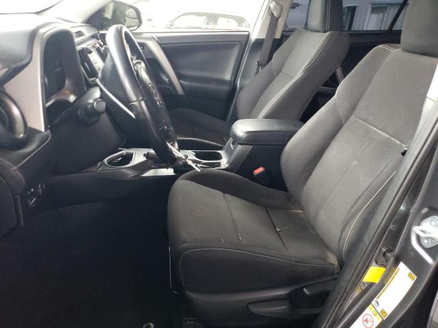 JTMWFREV8HD093808 - 2017 TOYOTA RAV4 XLE GRAY photo 7