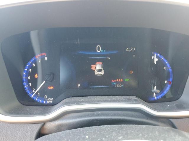 JTNK4RBE3K3003188 - 2019 TOYOTA COROLLA SE Rot Foto 9