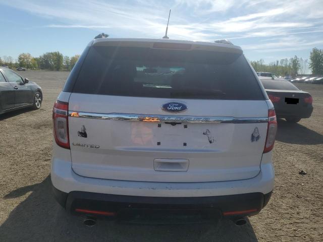 1FMHK7F85BGA40180 - 2011 FORD EXPLORER LIMITED Սպիտակ լուսանկար 6