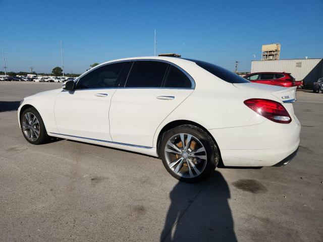 55SWF4KB3GU117869 - 2016 MERCEDES-BENZ C 300 4MATIC WHITE photo 2