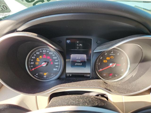 55SWF4KB3GU117869 - 2016 MERCEDES-BENZ C 300 4MATIC WHITE photo 9