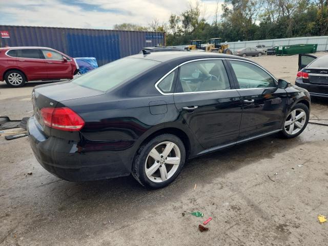 1VWBH7A32CC072370 - 2012 VOLKSWAGEN PASSAT SE BLACK photo 3