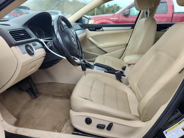 1VWBH7A32CC072370 - 2012 VOLKSWAGEN PASSAT SE BLACK photo 7