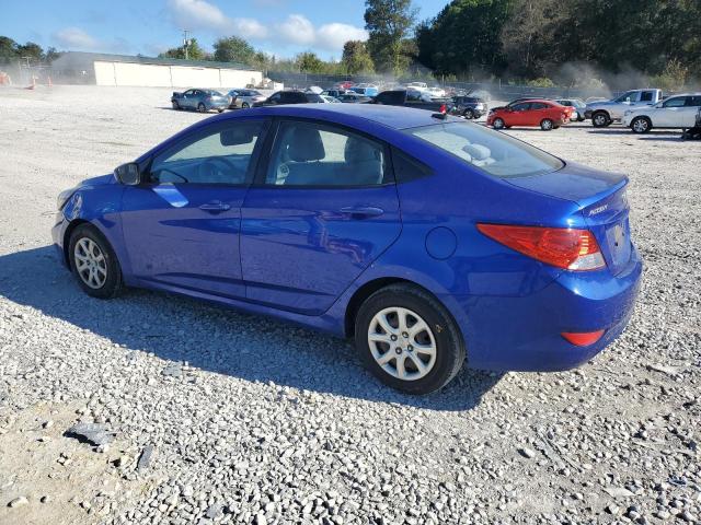 KMHCT4AE7DU477783 - 2013 HYUNDAI ACCENT GLS BLUE photo 2