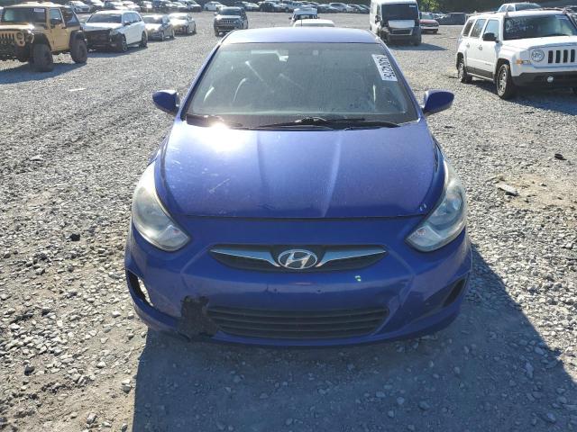 KMHCT4AE7DU477783 - 2013 HYUNDAI ACCENT GLS BLUE photo 5