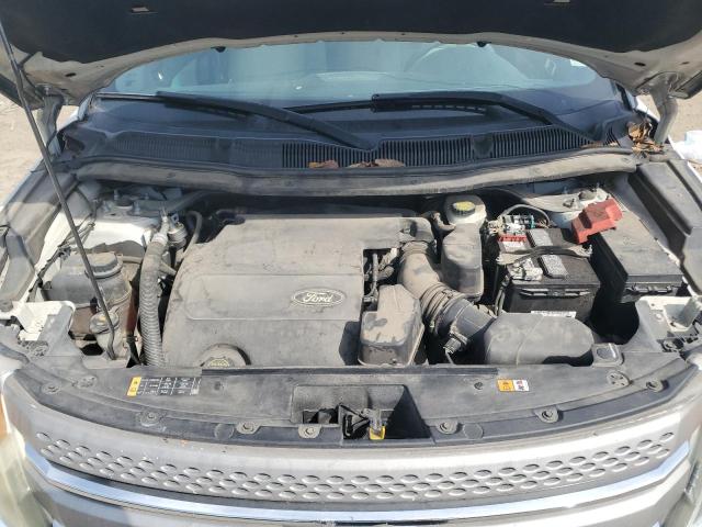 1FM5K7B81EGC05185 - 2014 FORD EXPLORER WHITE photo 12