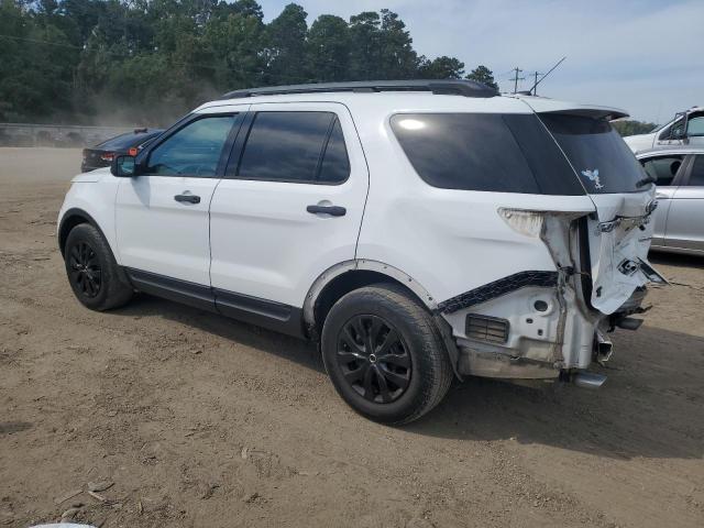 1FM5K7B81EGC05185 - 2014 FORD EXPLORER WHITE photo 2