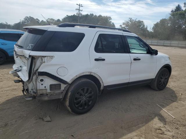 1FM5K7B81EGC05185 - 2014 FORD EXPLORER WHITE photo 3